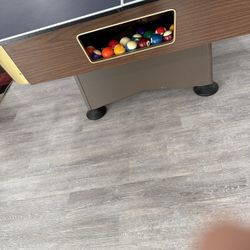 8 Ft Pool Table With Ping Pong Table Top