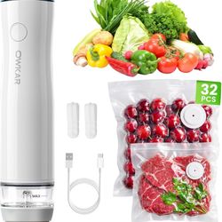 Portable Handheld Vacuum Sealer for Food