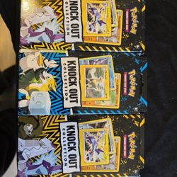 Pokemon Knockout Packs 