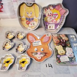 Brand new Easter cake/cookie pans