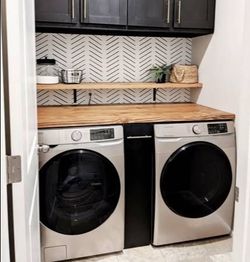 Samsung washer and gas dryer