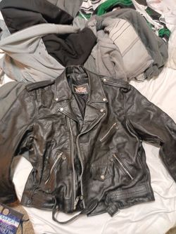 Leather jacket