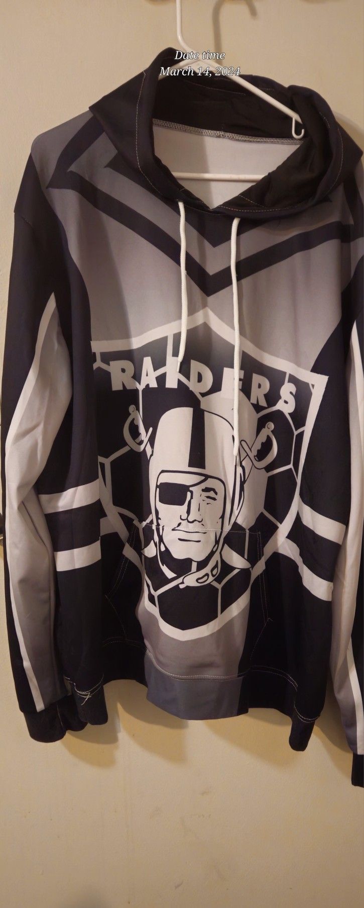 Raiders lightweight men's hoodie