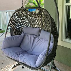 Vasant Wicker Synthetic Wicker and Metal Metal Frame Hanging Balcony Chair(s) with Cushioned Seat  Item #:  |Model #: 45084  Unit Price $985.72