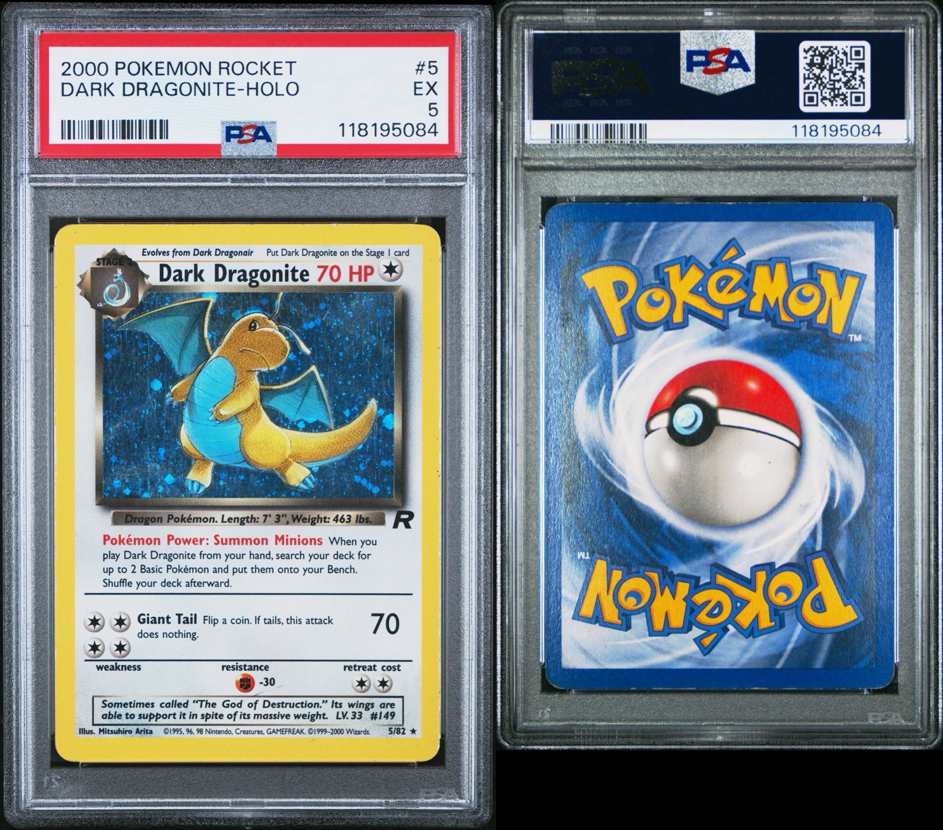 Vintage Pokemon Slabs