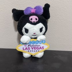 Kuromi Las Vegas Plushie 