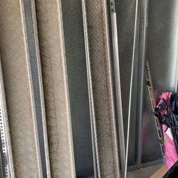 A Pair Of Motor Cycle Rams 6.5 Feet  Aluminum  Made 