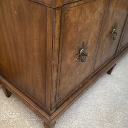 Antique Dresser Buffet Table With Drawers Cabinets 