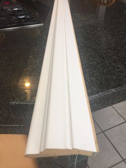 Crown Molding 8'6" Three pieces for top of cabinets