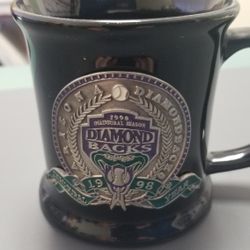 Vintage 1998 Diamond Backs Inaugural Season Coffee Mug