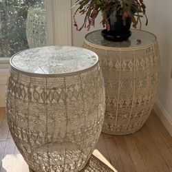 Two Barrel Tables
