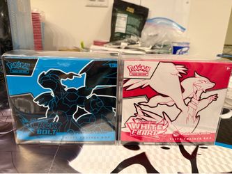 Black Bolt / white flare Pokemon Center Elite Trainer Box (Exclusive)