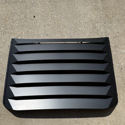 Ford Mustang Fastback Rear Windshield Louver