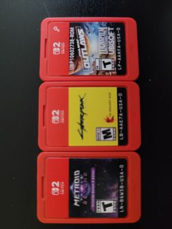Nintendo Switch 2 Game Cartridges Bundle x3