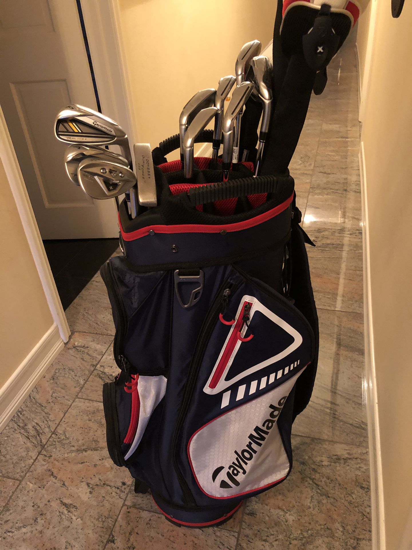 Full Set of Taylor Made Golf Clubs plus Bag