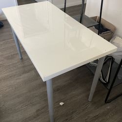 IKEA Desk with Adjustable Legs (Linnmom Model)