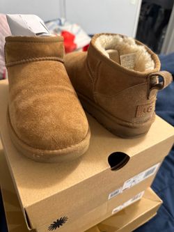 UGG Ultra Mini Platform Boots Chestnut