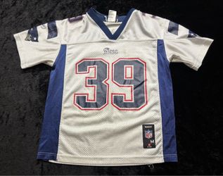Boy Medium Y2K New England Patriots Danny Woodhead White Football Jersey