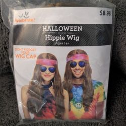 Halloween Hippie Wig