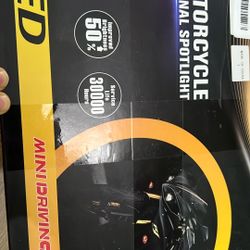 Motorcycle Mini Driving LED Light 