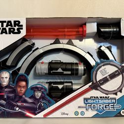 Star Wars lightsaber forge