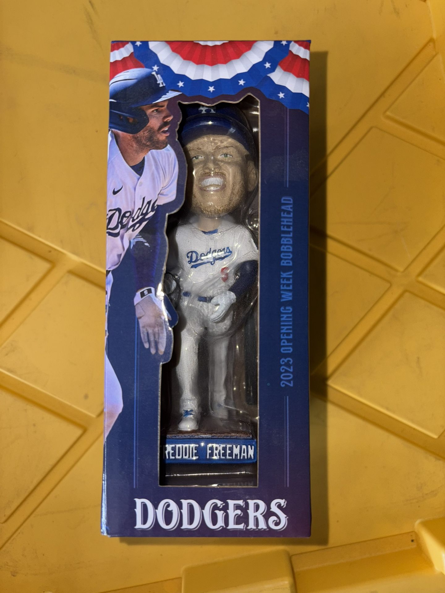 Freddie Freeman Dodgers Bobblehead World Series