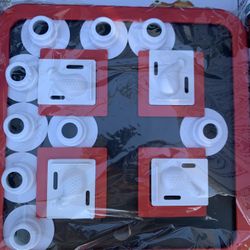 Dog Puzzle Chest Board RED Color 