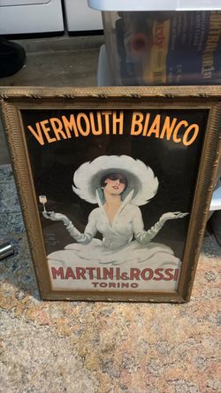 Framed picture vintage style Framed picture vintage style