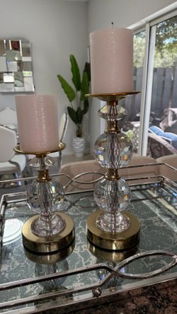 Juego de candelabros