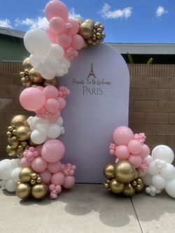 Balloons & Backdrop