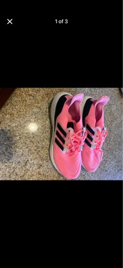Ladies Adidas Ultraboost Sneakers Size 9 Pink