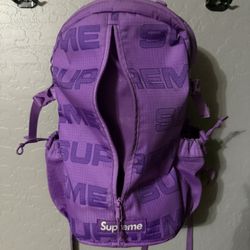 Purple Surpreme Backpack 