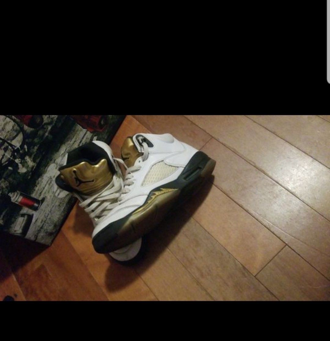 Jordan 5's Olympic Gold 6.5y