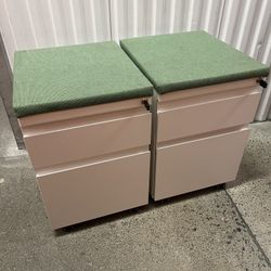 Locked Filing Cabinet 