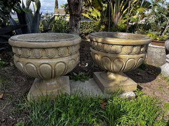 Masetas De Concreto. Concrete Planters 