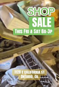 Workshop sale
