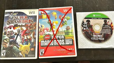 Wii games and call of duty black ops Cold War