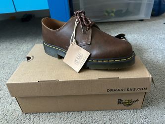 Dr marten brown low boot size 9