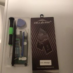 Replacement Battery And Tools For Samsung S6 Edge