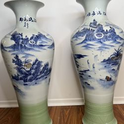 Large Chinese Porcelain vases 
