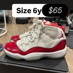 Jordan Retro 11s Size 6y