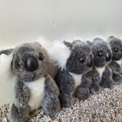 New 4 Mini Koalas Plush