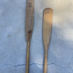 Wooden Oars/ Remos De Madera 
