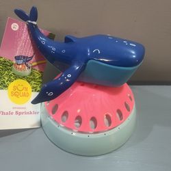 Sun Squad Spinning Whale Sprinkler NEW