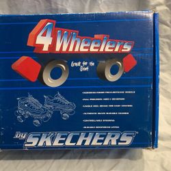 Skechers 4 Wheelers Girls Size 1 Roller Skates 