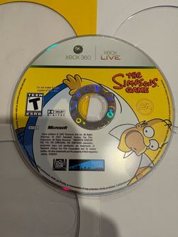 Xbox360 The Simpsons Game