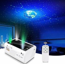 12 Constellations Star Projector, Northern Galaxy Light, 5 Planet Projector, Upgraded Starry Nebula Ceiling LED Lamp With Timer & Remote, Home Planeta