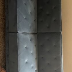 Velvet Futon Full Size Barely Used 
