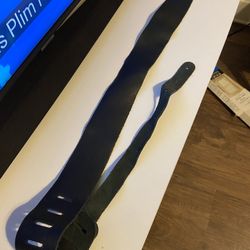 Perri's Leathers Ltd. - Buffalo Leather Guitar Strap - Adjustable strap from 41 to 56 inches 