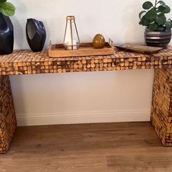 Coconut Console Table 